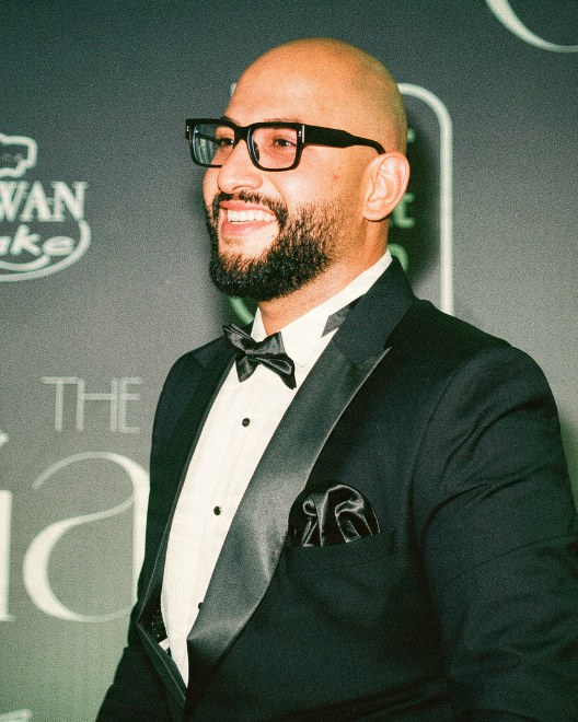 Mohammad Riyal, Founder of Bear.Co, on the red carpet at The Gala